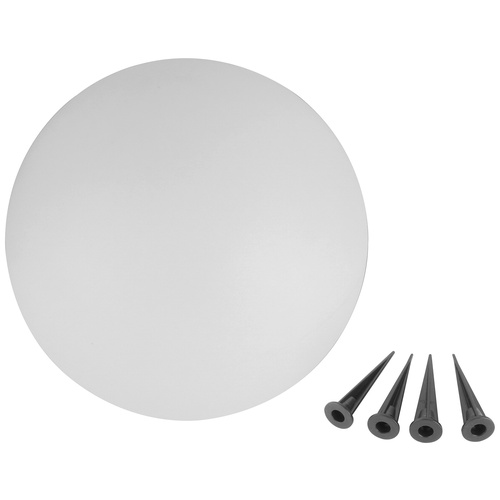 Müller-Licht Solar-Dekoleuchte tint Calluna Solar 25 cm, white+color 404072 LED 0.5 W RGBW Weiß