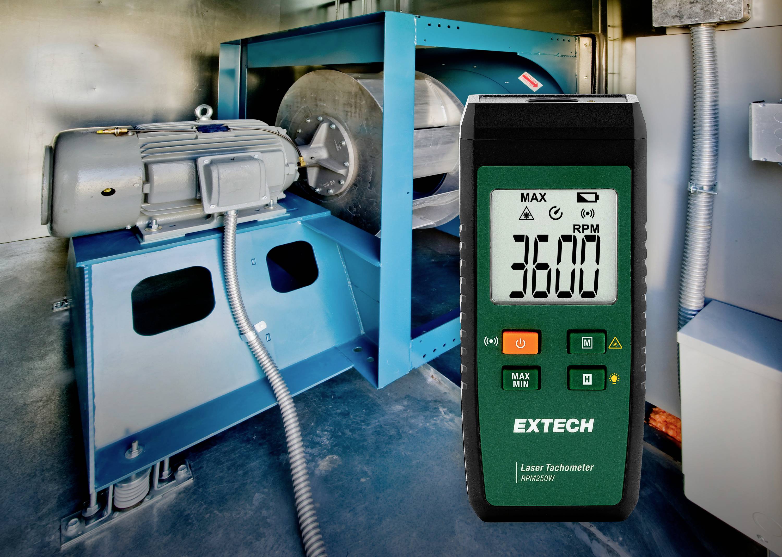 Extech RPM250W Drehzahlmesser