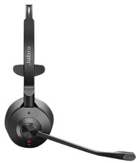 Jabra Engage 55 On Ear Headset DECT Mono Schwarz Lautstärkeregelung, Mikrofon-Stummschaltung, Mono Telefon