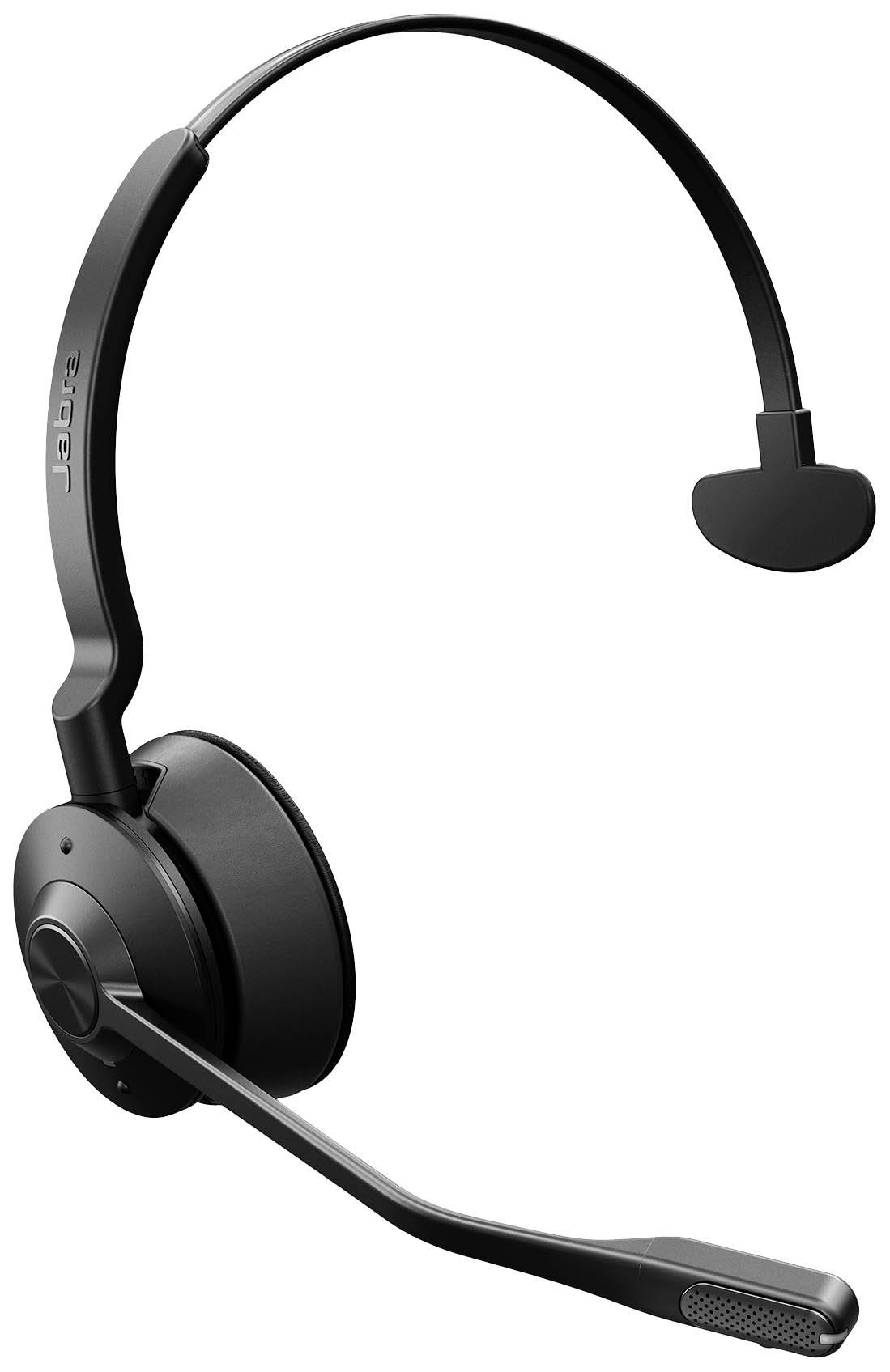 Jabra Engage 55 On Ear Headset DECT Mono Schwarz Lautstärkeregelung, Mikrofon-Stummschaltung, Mono Telefon