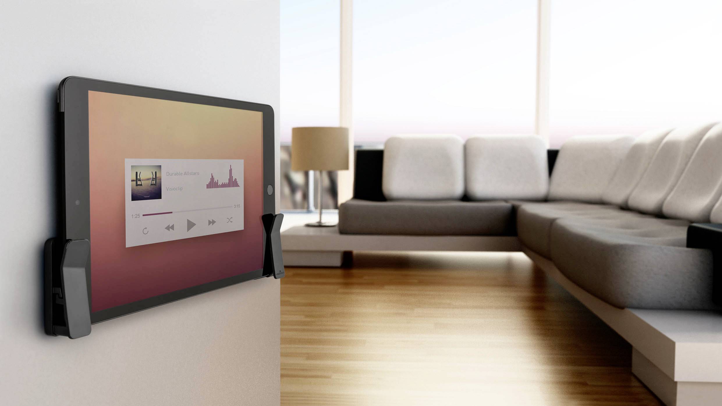 Durable VISIOCLIP Tablet Wandhalterung Universal