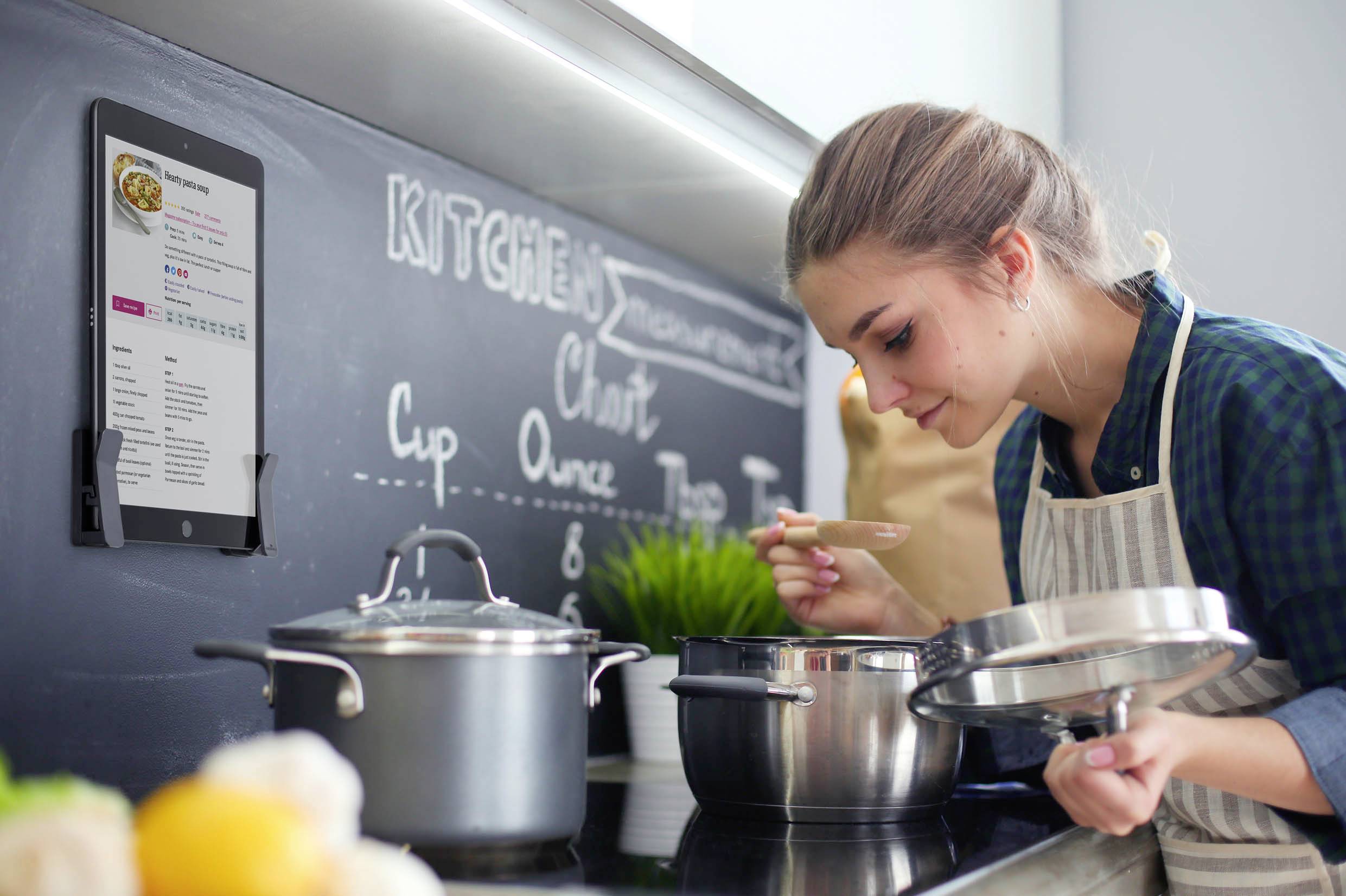 Durable VISIOCLIP Tablet Wandhalterung Universal