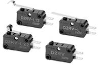 Omron D2RV-LG Mikroschalter 100 V/DC 0.25A 1 x Aus/(Ein) Bag