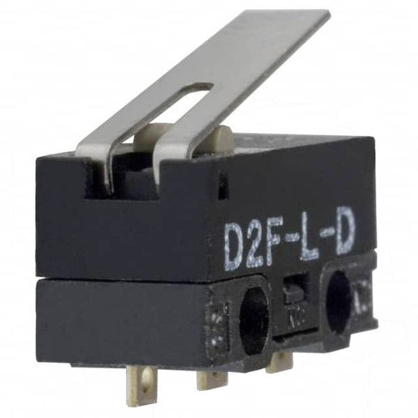 Omron D2F-L-D Mikroschalter 30 V/DC 2A 1 x Ein/(Ein) Bag