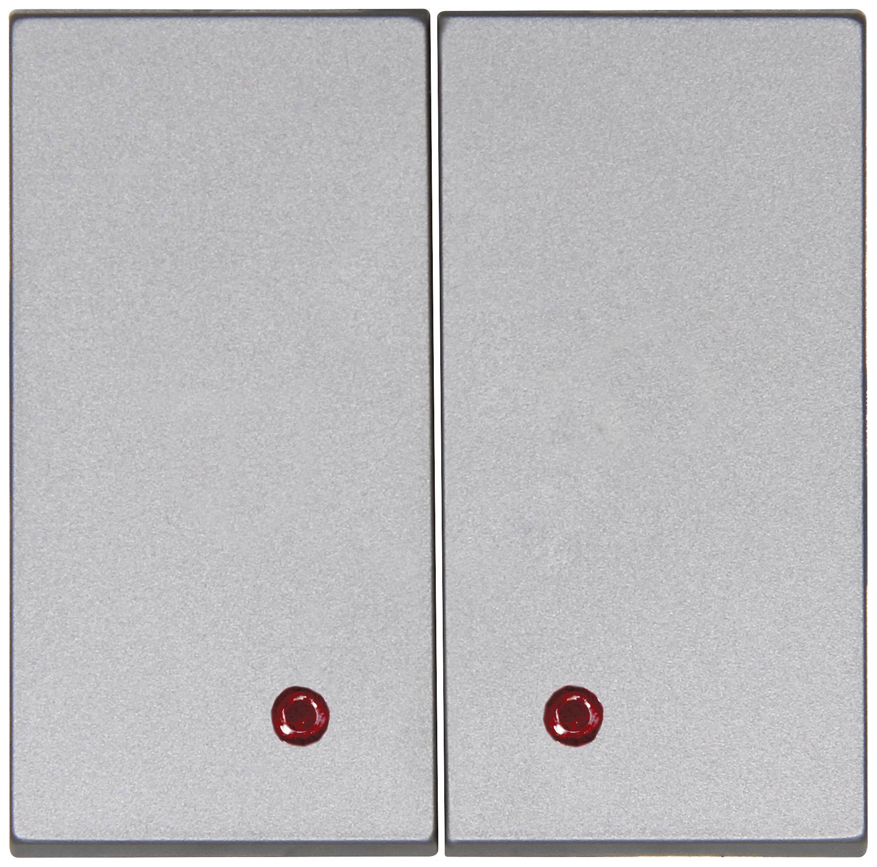 Blue-Control Doppel-Schalterwippe Stahl