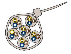 Fischer 037949 BN Kabelbinder 100St.