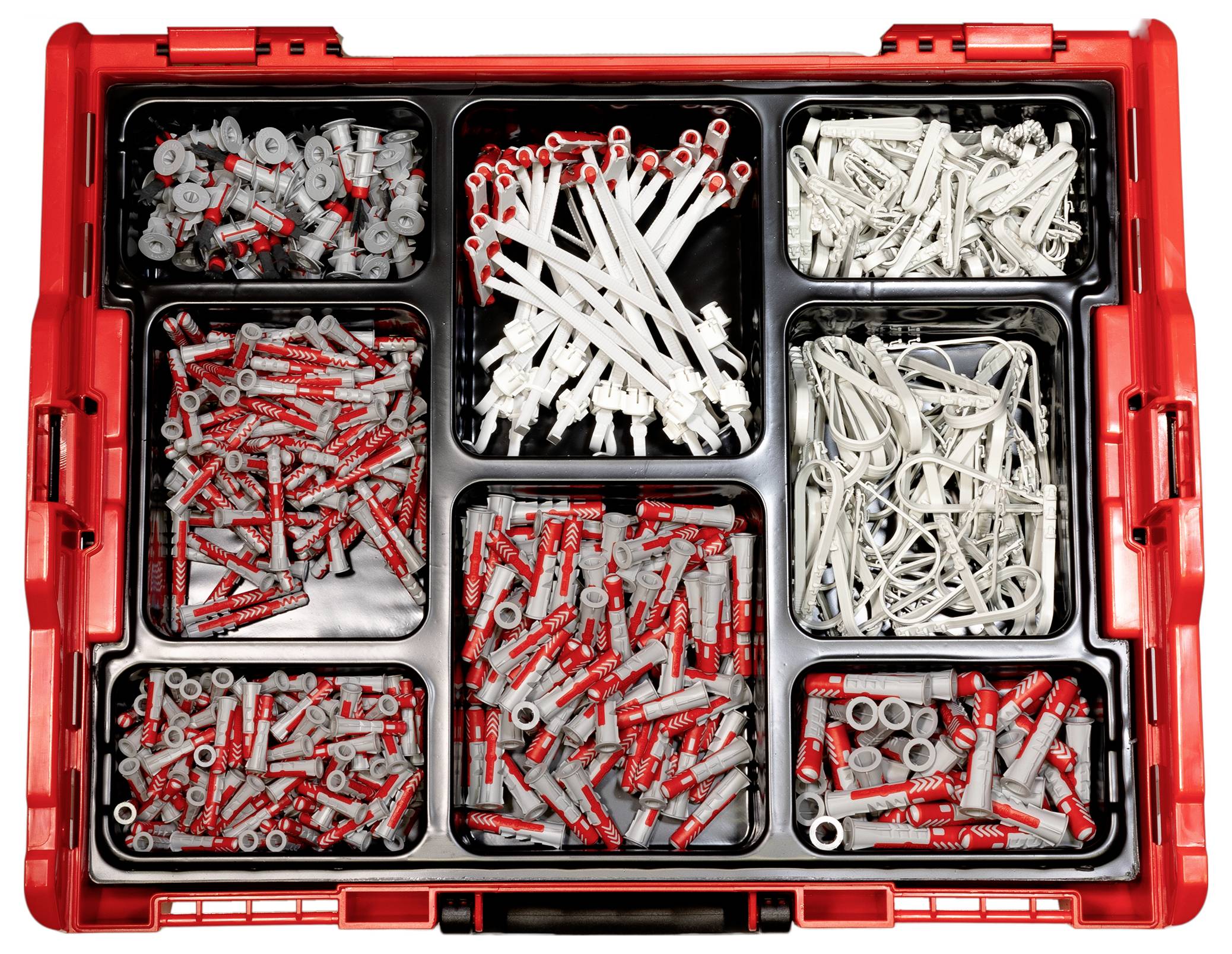 Fischer 553119 Dübel-Sortimentsbox 670St.