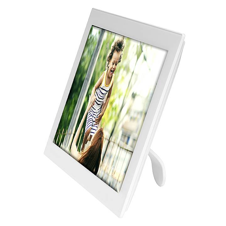 Denver PFF-1037 white Digitaler WiFi-Bilderrahmen 25.7 cm 10.1 Zoll EEK: B (A - G) 1280 x 800 Pixel 16 GB Weiß