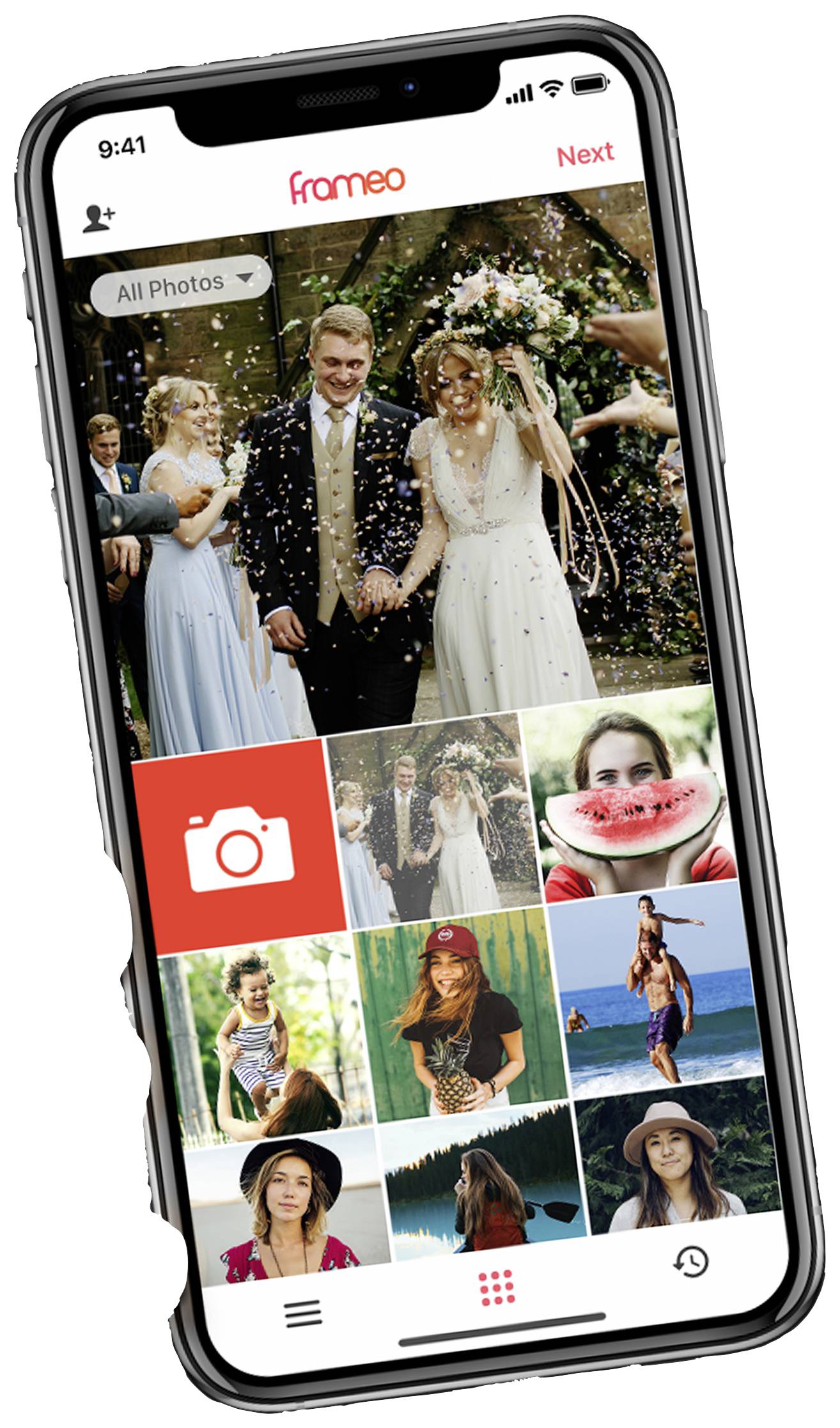 Denver PFF-1041 black Digitaler WiFi-Bilderrahmen 25.7 cm 10.1 Zoll EEK: B (A - G) 1280 x 800 Pixel 16 GB Schwarz