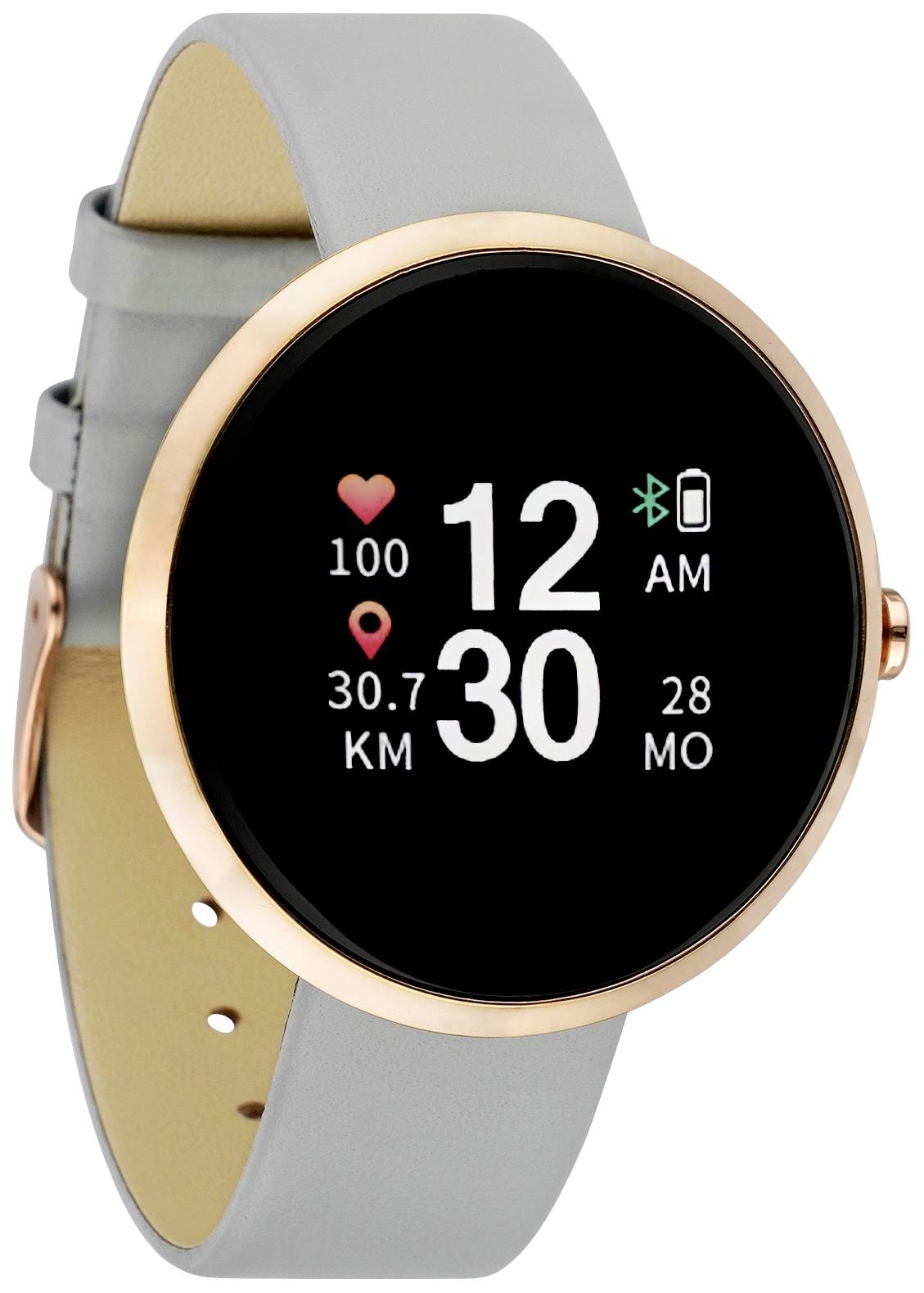 X-WATCH Siona Color Fit Smartwatch Grau