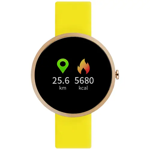 X-WATCH Siona Color Fit Smartwatch Gelb X-WATCH Siona Color Fit Smartwatch Gelb
