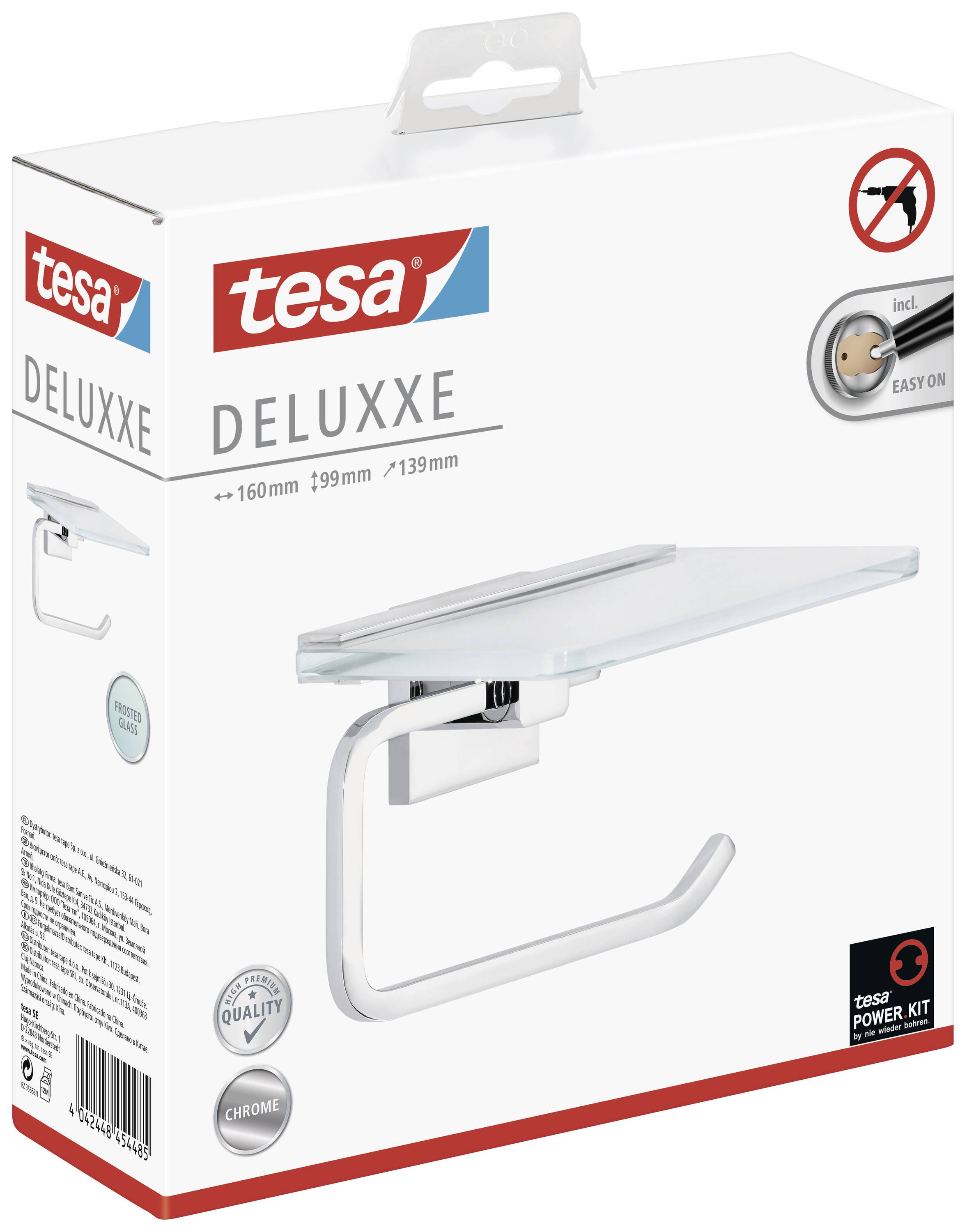 Tesa 40401-00000-00 Toilettenpapierhalter Klebstoff