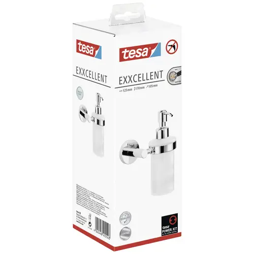 Tesa 40475-00000-00 Seifenspender EXXCELLENT Chrom Tesa 40475-00000-00 Seifenspender EXXCELLENT Chrom