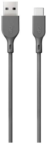 GP Batteries USB Ladekabel USB 2.0 USB A Stecker, USB C™ Stecker 1m Grau 160GPCC1N C1  - Onlineshop Voelkner