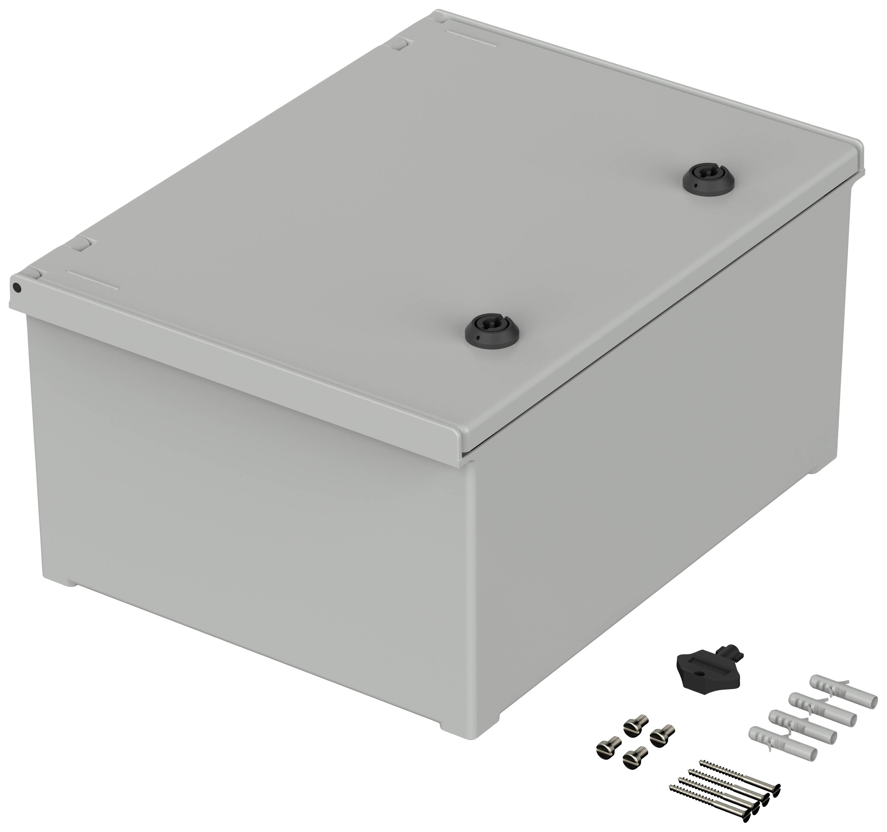 Bopla Polysafe PS 432 Schaltschrank 400 x 300 x 200 Polyester Lichtgrau (RAL 7035) 1St.