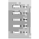 Grothe 55405 Klingeltaster mit Namensschild Edelstahl V2A
