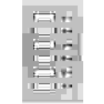 Grothe 55406 Klingeltaster mit Namensschild Edelstahl V2A