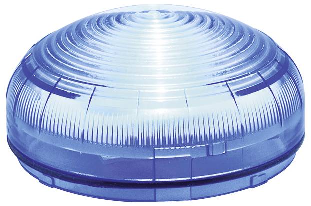 Grothe Blitzleuchte MWL 8954 38954 Blau Blitzlicht, Doppelblitz, Dauerlicht