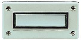 Grothe 55631 Klingelplatte Weiß