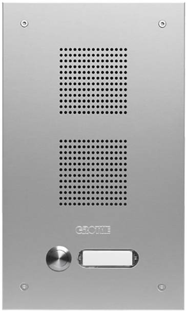 Grothe TS 787 1-1 Türsprechanlage Außeneinheit Silber