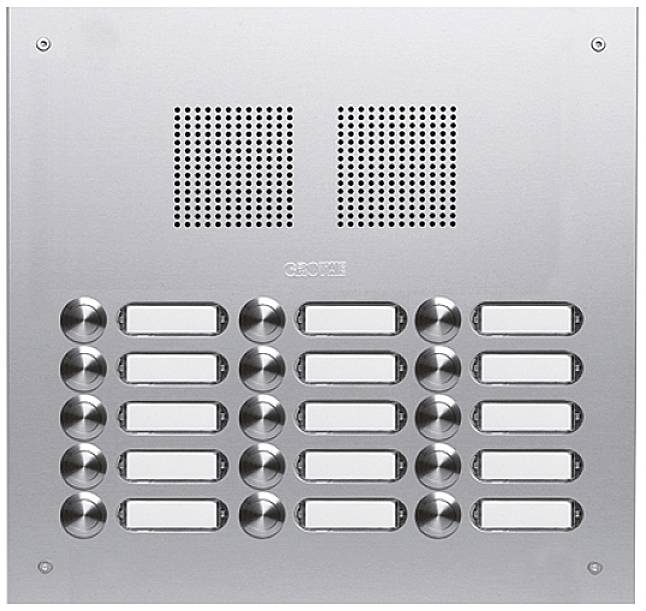 Grothe TS 787 3-5 Türsprechanlage Außeneinheit Silber