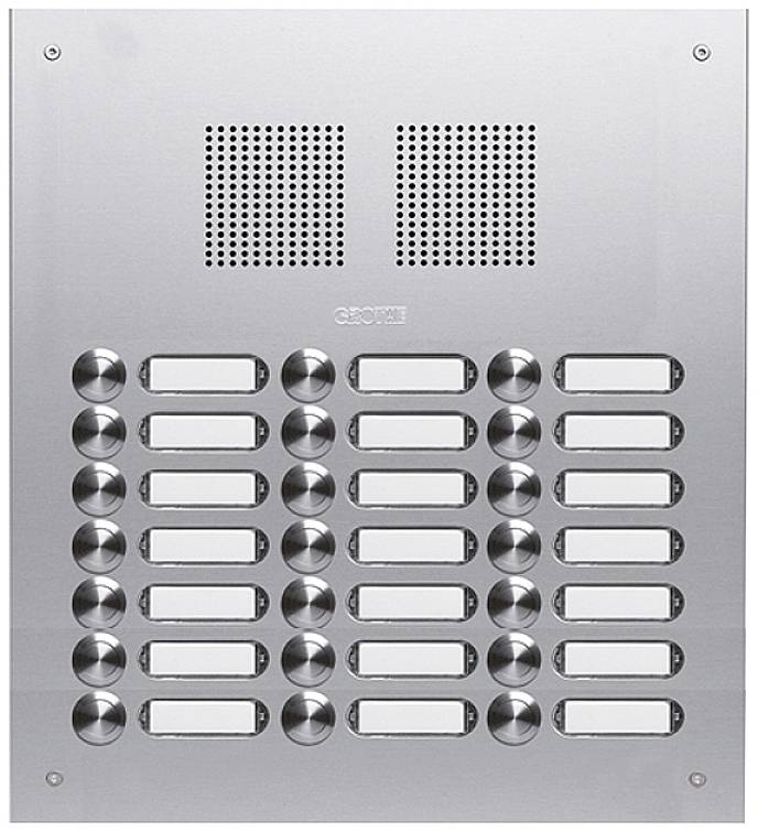 Grothe TS 787 3-7 Türsprechanlage Außeneinheit Silber