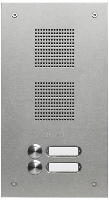 Grothe TS 788 1-2 Türsprechanlage Außeneinheit Edelstahl V2A (gebürstet)