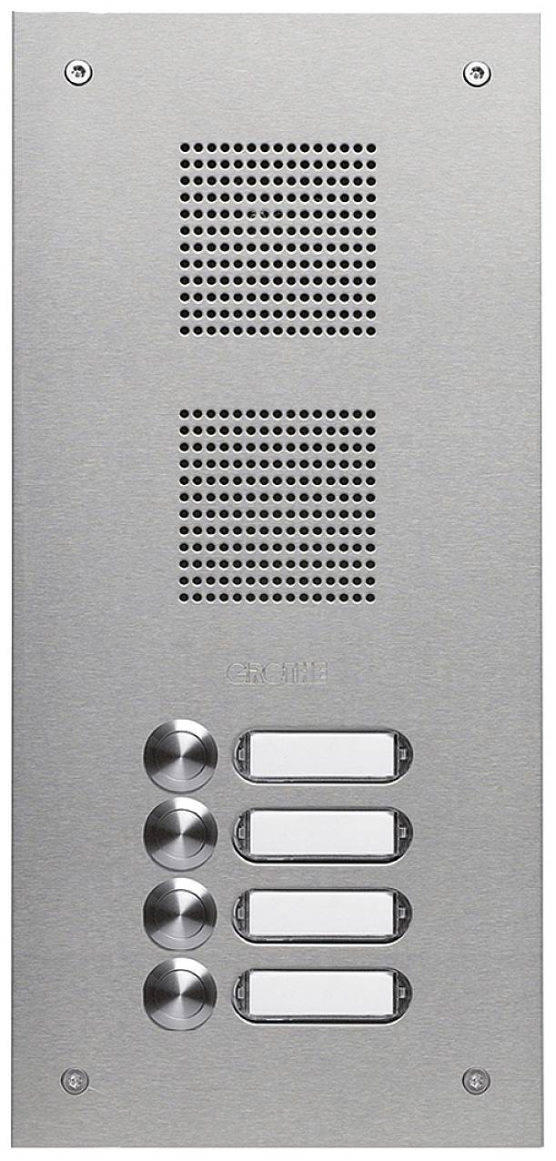 Grothe TS 788 1-4 Türsprechanlage Außeneinheit Edelstahl V2A (gebürstet)