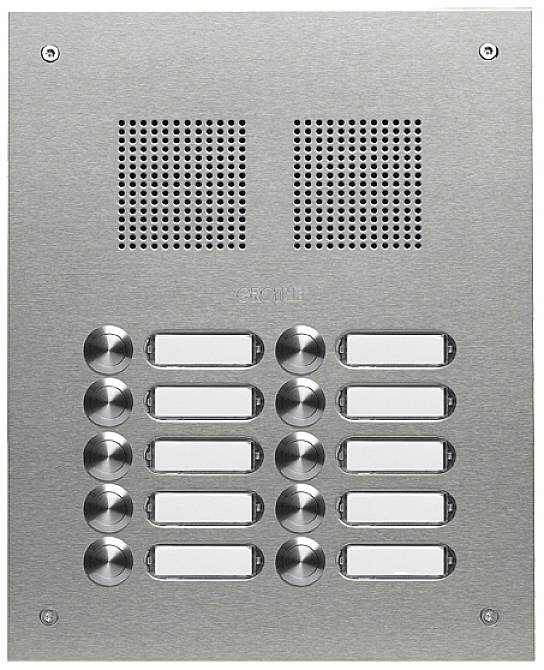 Grothe TS 788 2-5 Türsprechanlage Außeneinheit Edelstahl V2A (gebürstet)