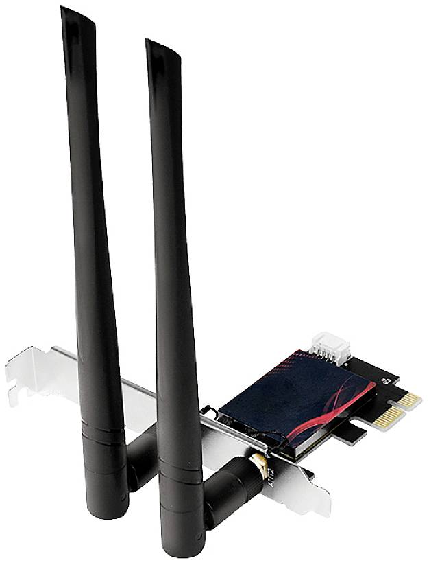 LogiLink WL0248 WLAN Steckkarte PCIe, Bluetooth®, WLAN 2.4 GBit/s