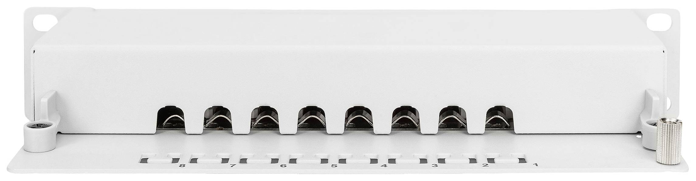 Digitus DN-91608S-EA-G 8 Port Patch-Panel 254 mm (10") CAT 6a 1 HE Bestückt