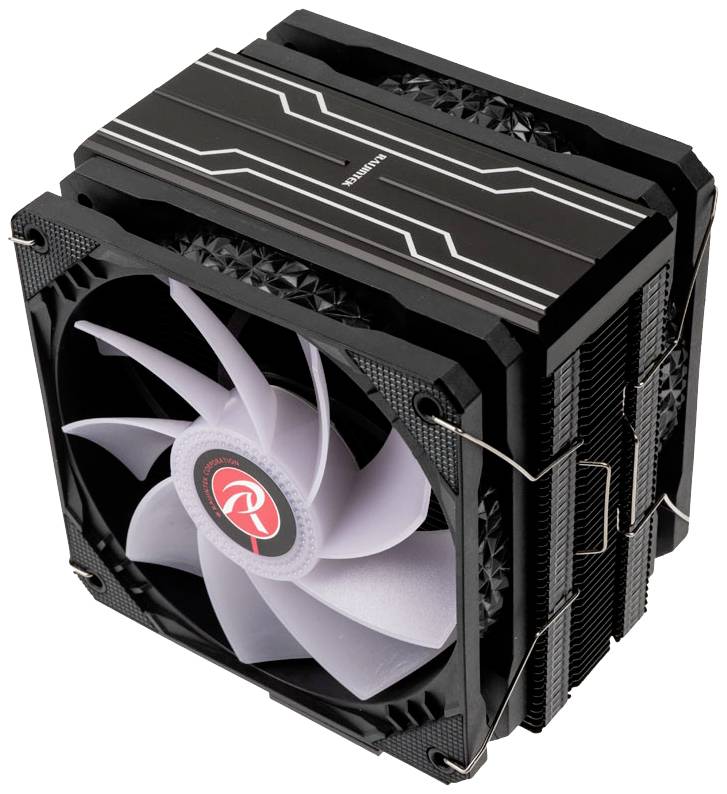 Raijintek ELEOS 12 DUO CPU-Kühler mit Lüfter Intel® LGA 1700, Intel® LGA 1200, Intel® LGA 1150, Intel® LGA 1151, Intel® LGA 1155, Intel® LGA