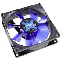 NoiseBlocker BlackSilent Fan X2 PC-Gehäuse-Lüfter Schwarz (B x H x T) 80 x 80 x 25mm NoiseBlocker BlackSilent Fan X2 PC-Gehäuse-Lüfter Schwarz (B x H x T) 80 x 80 x 25mm