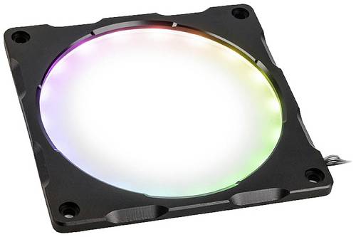 Phanteks Halos Lux Digital PC-Gehäuse-Lüfter Schwarz (B x H x T) 120 x 120 x 6mm