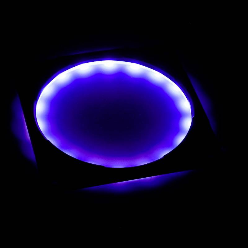 Phanteks Halos Digital PC-Lüfterbefestigung mit RGB-LEDs Schwarz