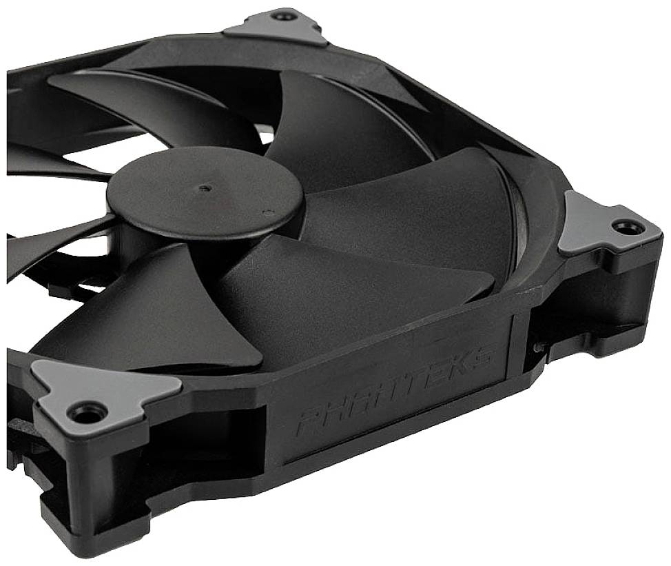 Phanteks PH-F140MP V2 PC-Gehäuse-Lüfter Schwarz (B x H x T) 140 x 140 x 25 mm