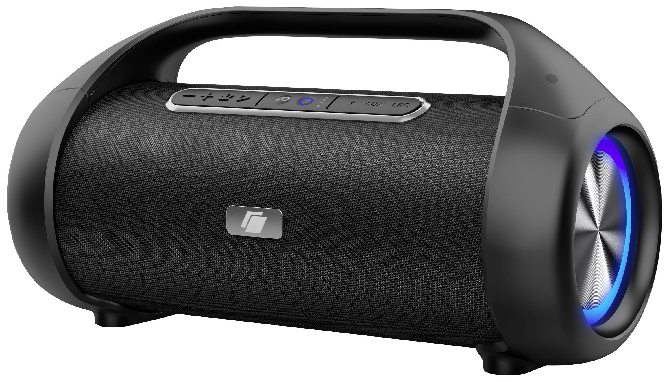 Caliber Statement Bluetooth® Lautsprecher AUX, spritzwassergeschützt, tragbar, USB Schwarz