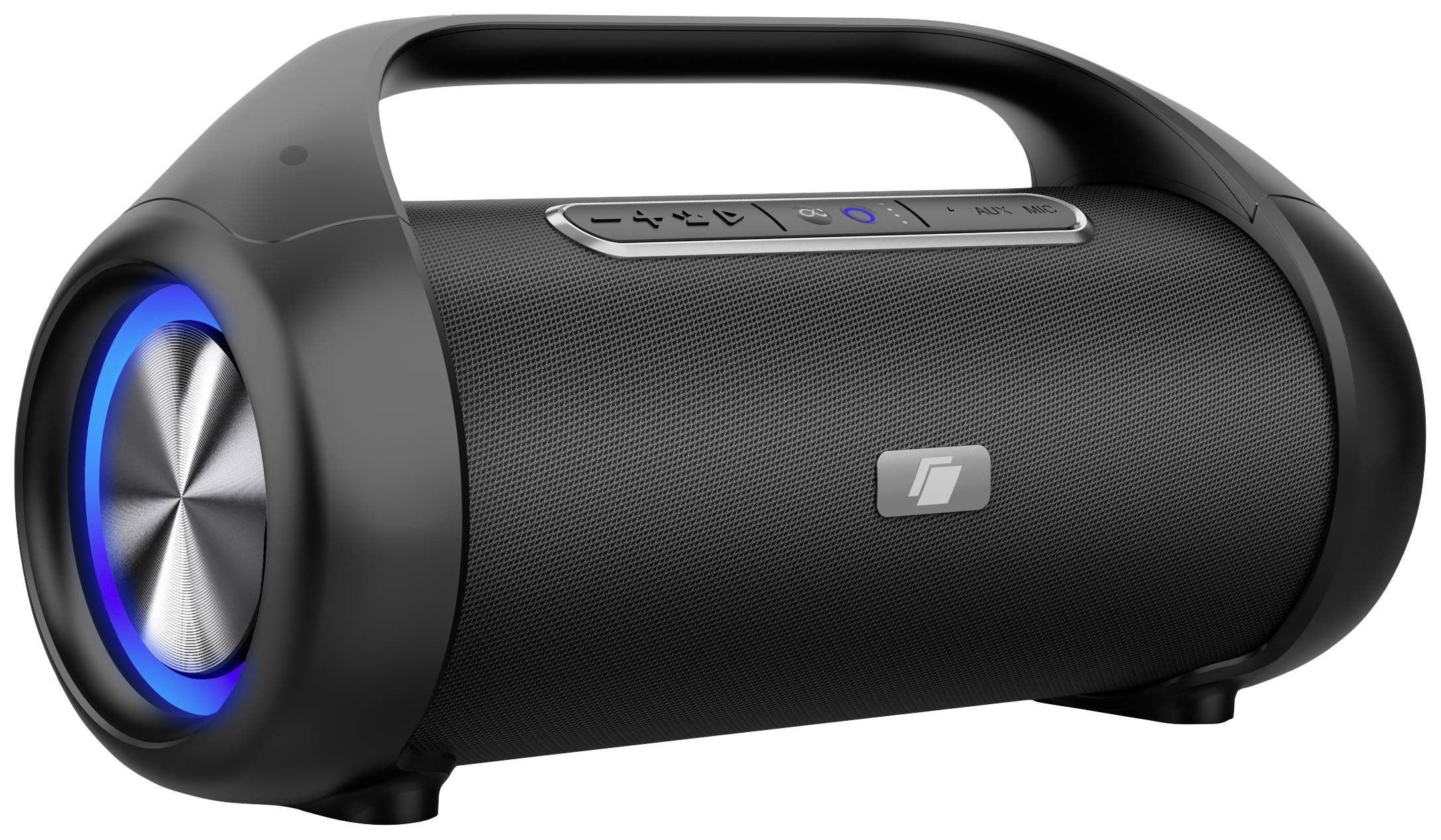 Caliber Statement Bluetooth® Lautsprecher AUX, spritzwassergeschützt, tragbar, USB Schwarz