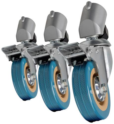 Walimex Pro 7522 3er-Set Stativrollen Außengewinde=22mm Innengewinde 18mm