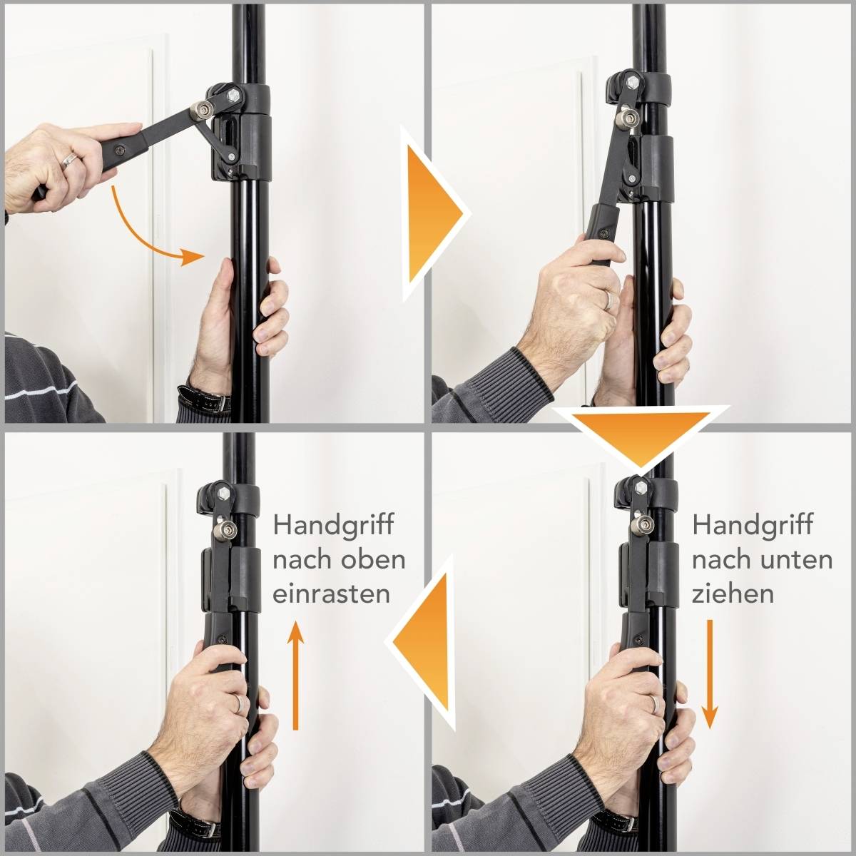 Walimex pro Autopole 220-380 cm Stativbein