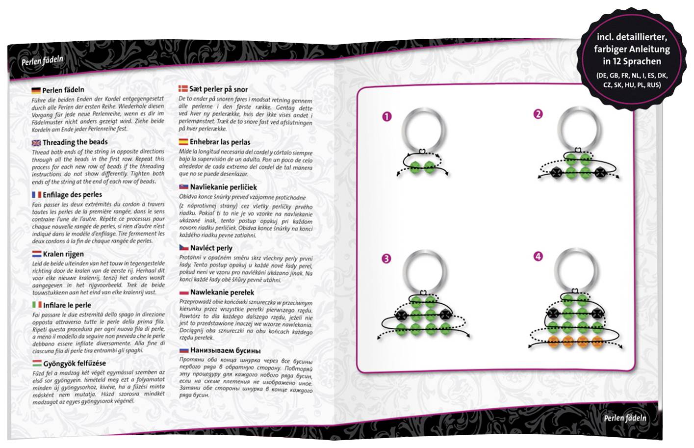 LENA Kreativset Maskottchen Tiere