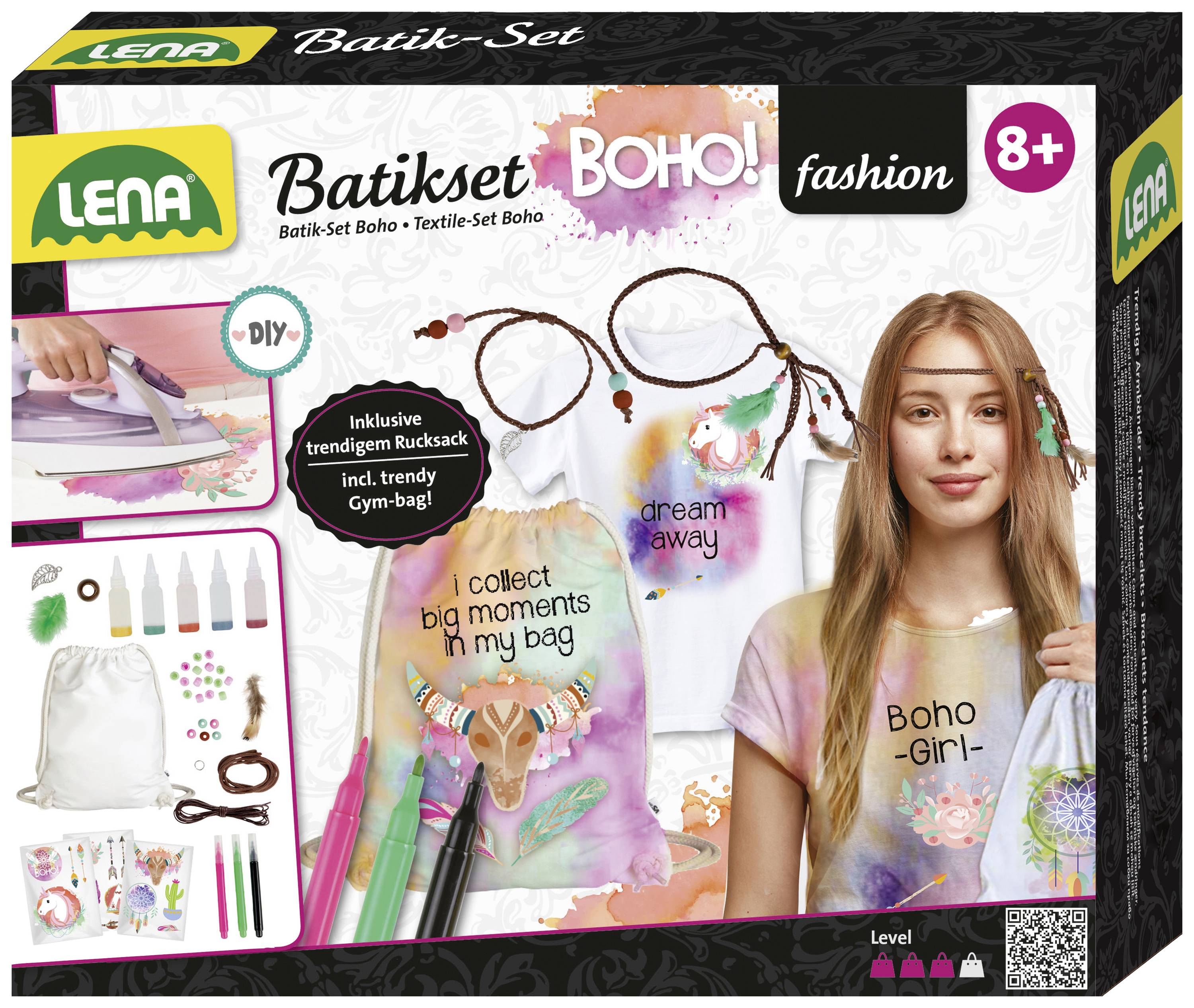 LENA Kreativset Batik Boho