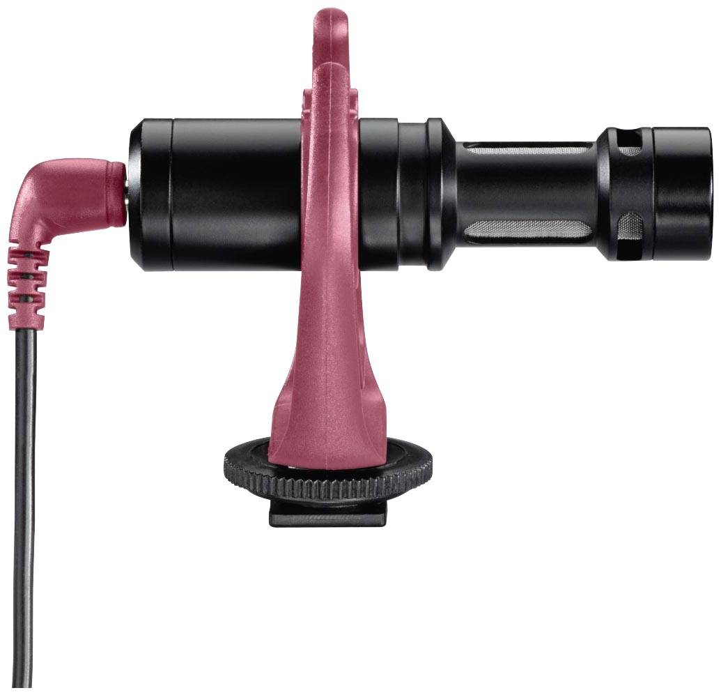 Hama RMN Uni Ansteck Kamera-Mikrofon Übertragungsart (Details):Kabelgebunden inkl. Kabel Microfon TRRS (3.5 mm) Kabelgebunden