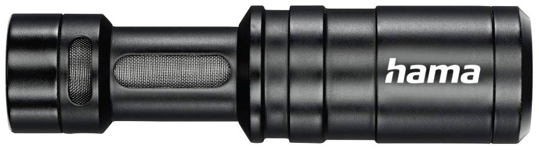 Hama RMN Uni Ansteck Kamera-Mikrofon Übertragungsart (Details):Kabelgebunden inkl. Kabel Microfon TRRS (3.5 mm) Kabelgebunden