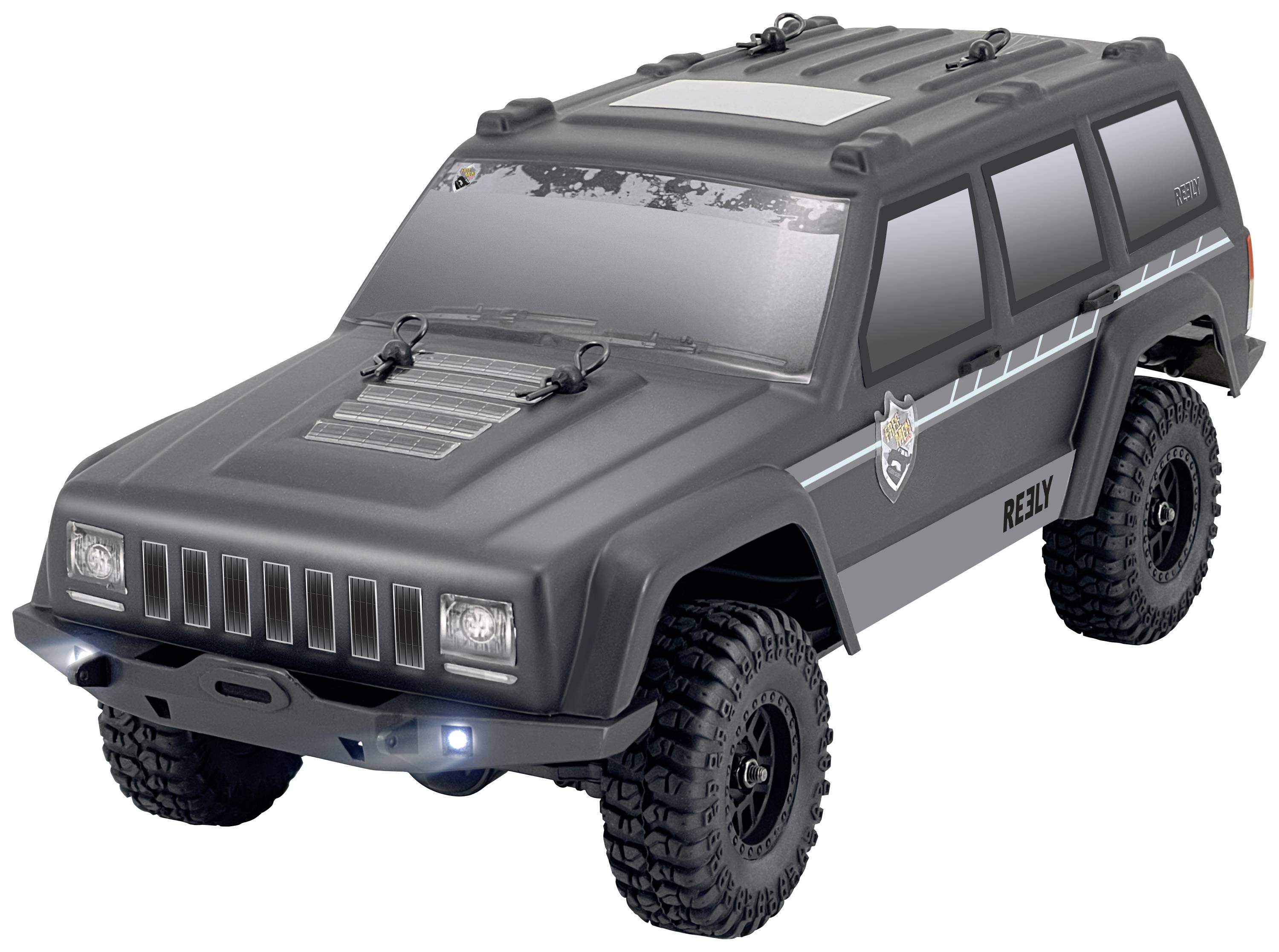 Reely Mini Freemen Brushed 1:16 RC Einsteiger Modellauto Elektro Crawler Allradantrieb (4WD) 100% RtR 2,4GHz inkl. Akku