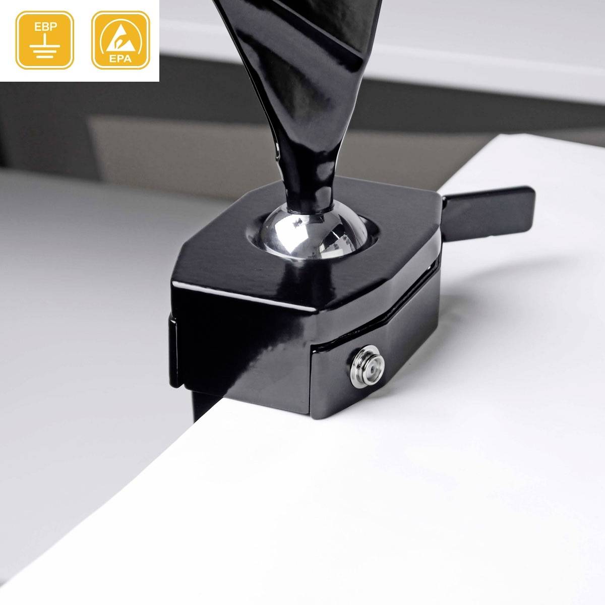 Bernstein Tools for Electronics ESD Schraubstock 9-205-ESD-SET1 Backenbreite: 50mm Spann-Weite (max.): 70mm