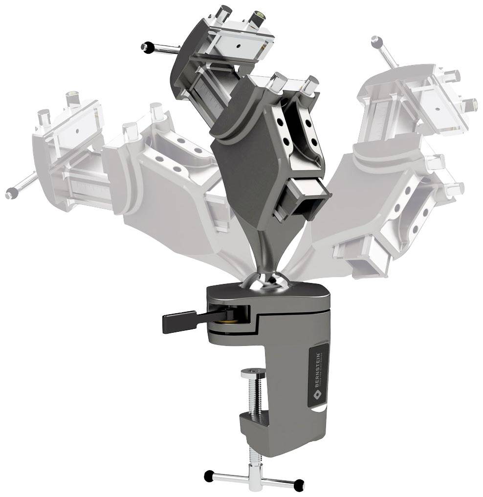 Bernstein Tools for Electronics Schraubstock 9-290-SET1 Backenbreite: 100mm Spann-Weite (max.): 100mm