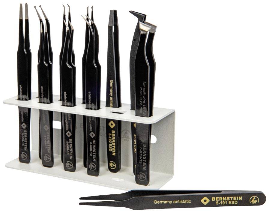 Bernstein Tools for Electronics 5-170 Universalpinzette-Set 125 mm