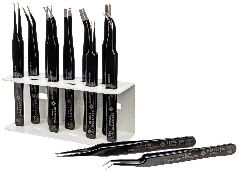 Bernstein Tools for Electronics 5-170-G Positionierpinzette 125 mm