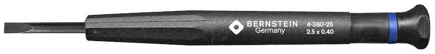 Bernstein Tools for Electronics 4-380-25 Schlitz-Schraubendreher Klingenbreite: 2.5mm Klingenlänge: 17mm